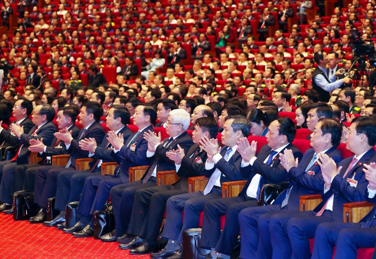 Đoàn đại biểu tỉnh Quảng Bình tại Đại hội.