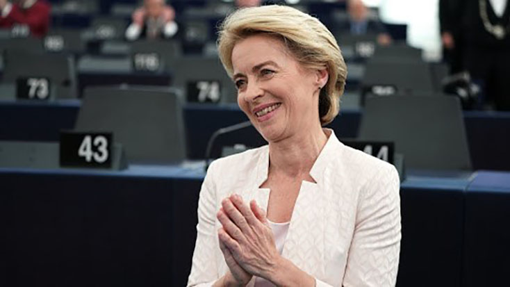 Chủ tịch EC Ursula von der Leyen. (Ảnh: DPA)