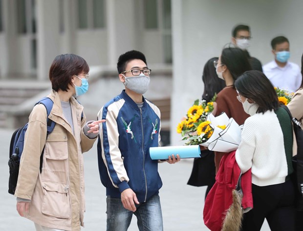  Kỳ thi đánh giá năng lực được Đại học Quốc gia Thành phố Hồ Chí Minh tổ chức làm 2 đợt. (Ảnh: Thanh Tùng/TTXVN)