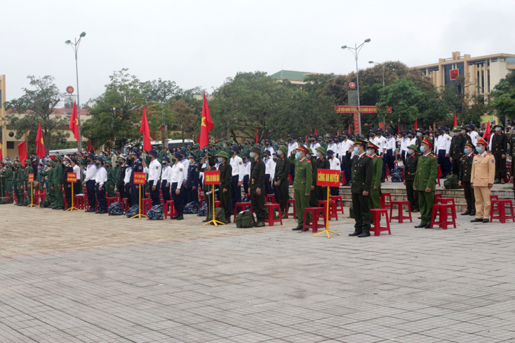 Đợt tuyển quân năm nay huyện Quảng Ninh có