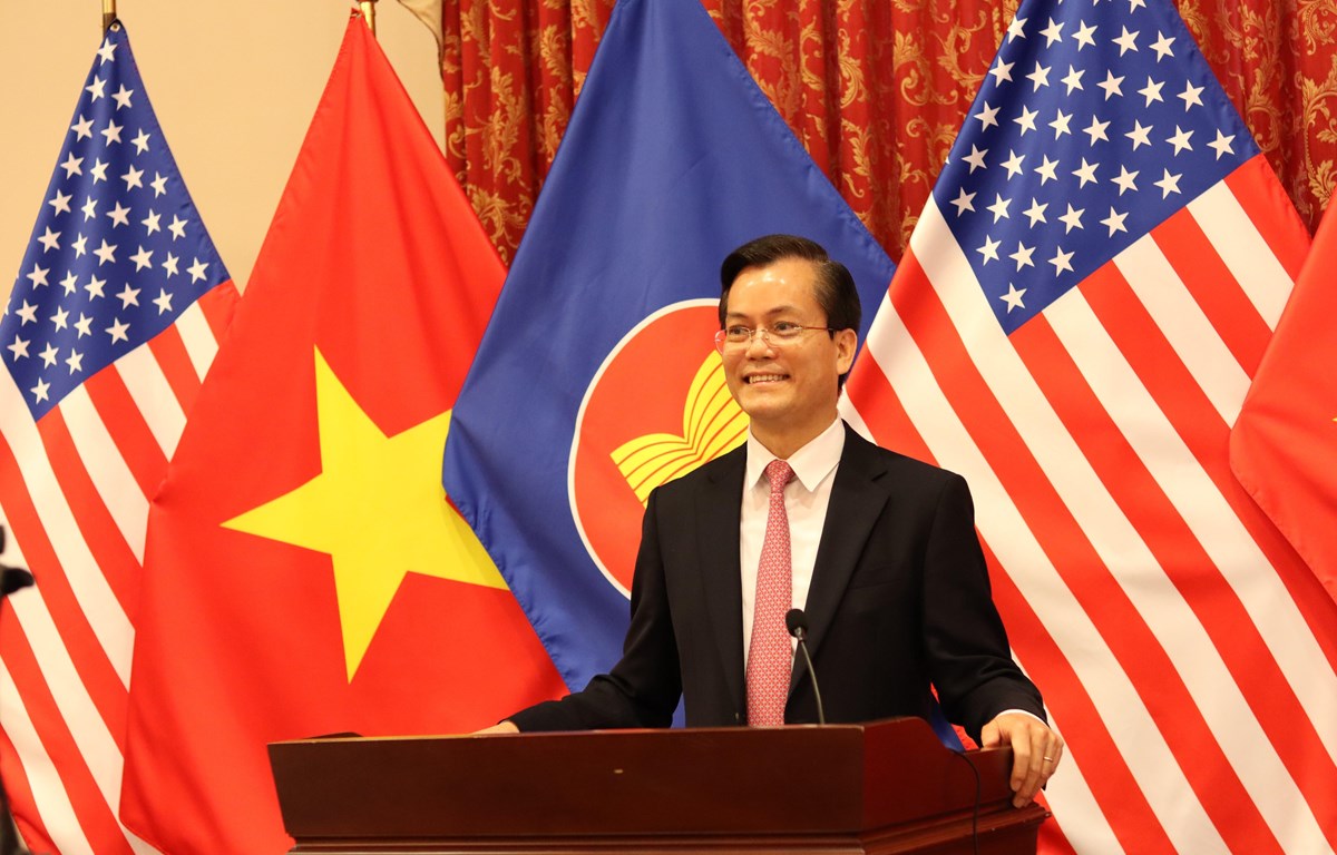 Đại sứ Việt Nam tại Mỹ Hà Kim Ngọc. (Ảnh: Đặng Huyền/TTXVN)