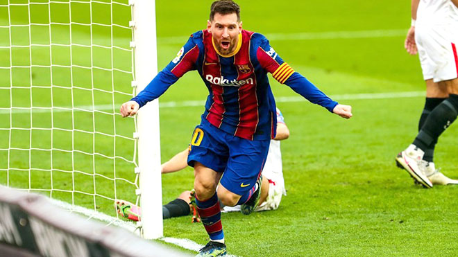  Messi đã trở lại là Messi và giúp Barca chiến thắng