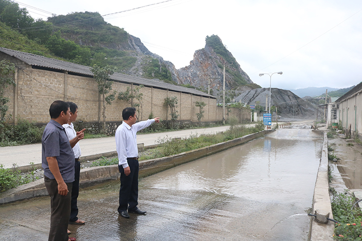 Một doanh nghiệp ở xã Thuận Hóa, huyện Tuyên Hóa từng bị người dân tố cáo gây ô nhiễm môi trường
