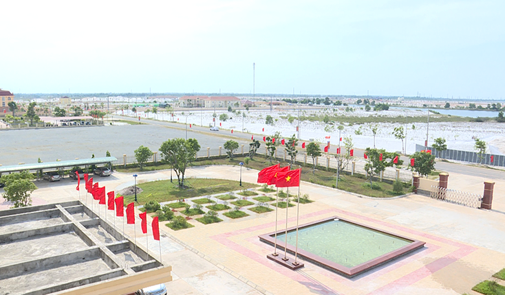 Nhiều dự án hạ tầng cơ sở sẽ được đầu tư tại Trung tâm huyện lỵ Quảng Trạch.
