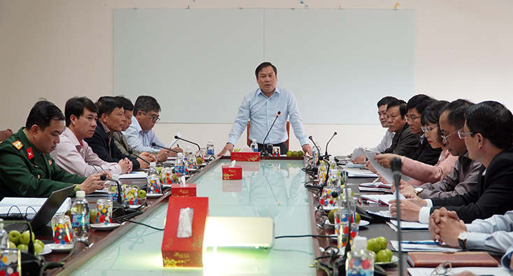 Đồng chí Bí thư Tỉnh ủy Vũ Đại Thắng: Quy hoạch tỉnh Quảng Bình đến năm 2030, tầm nhìn 2050 là nhiệm vụ trọng tâm của năm 2021, cần sự triển khai quyết liệt và đồng bộ.