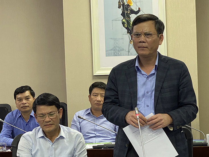Đồng chí Chủ tịch UBND tỉnh Trần Thắng: Quảng Bình sẽ chỉ đạo các sở, ban, ngành, địa phương liên quan phối hợp chặt chẽ với Tập đoàn để tháo gỡ khó khăn, đẩy nhanh tiến độ các dự án.  