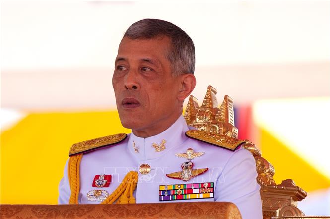 Nhà vua Thái Lan Maha Vajiralongkorn - Rama X . Ảnh: AFP/TTXVN