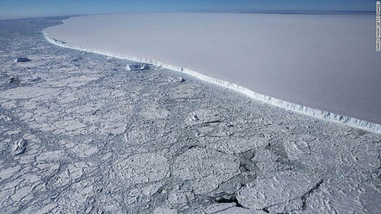 1/3 thềm băng ở Nam Cực có nguy cơ tan chảy nếu Trái Đất nóng lên