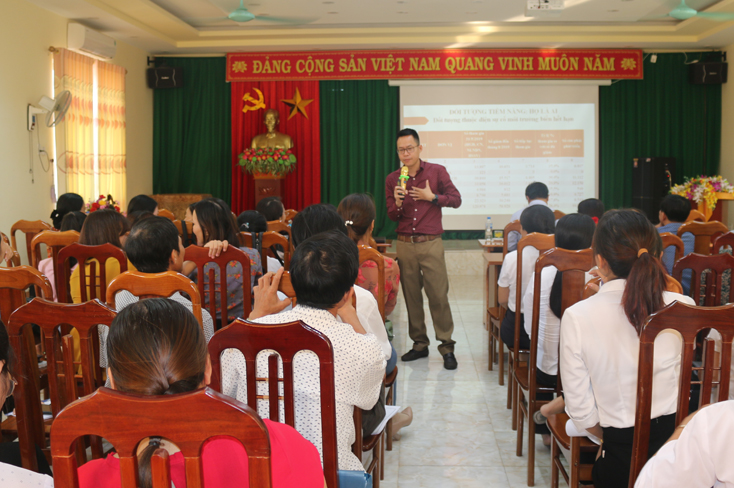 BHXH Quảng Bình tăng cường các hoạt động tuyên truyền, vận động người dân tham gia BHXH tự nguyện, BHYT.