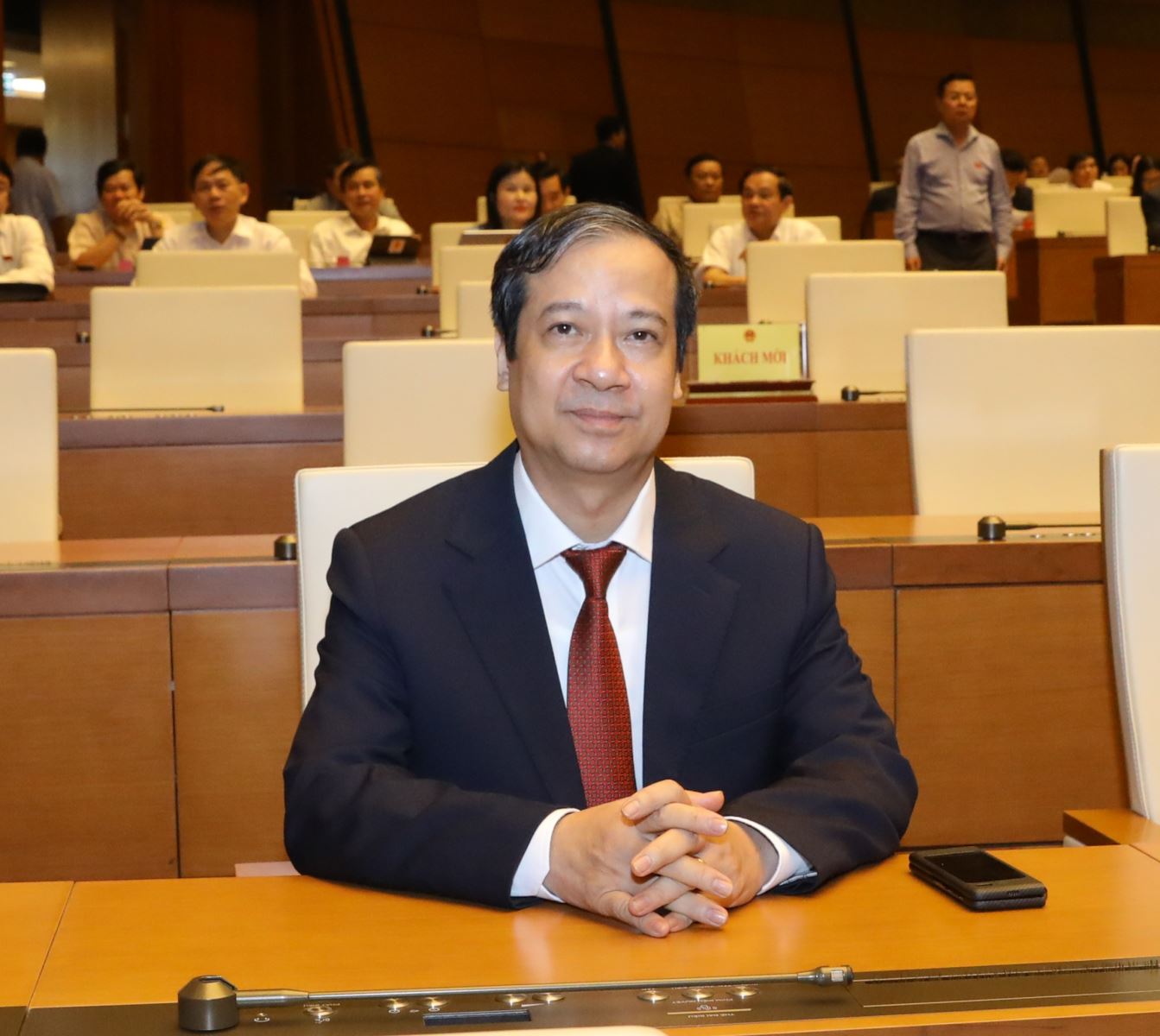  Bộ trưởng Bộ Giáo dục và Đào tạo Nguyễn Kim Sơn. Ảnh: Nguyễn Điệp/TTXVN.