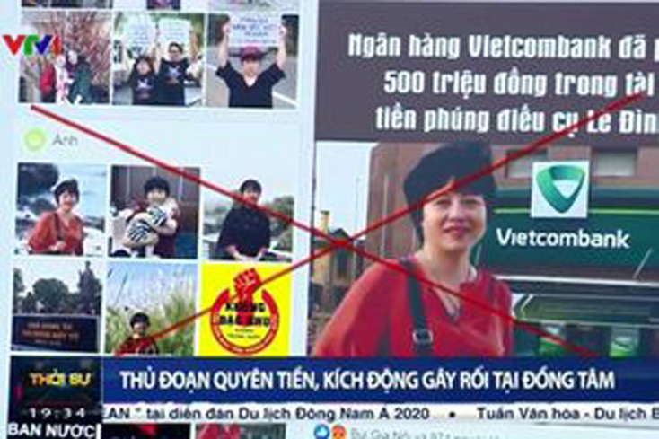 Truyền hình Việt Nam từng đưa tin vạch trần thủ đoạn của Nguyễn Thúy Hạnh.