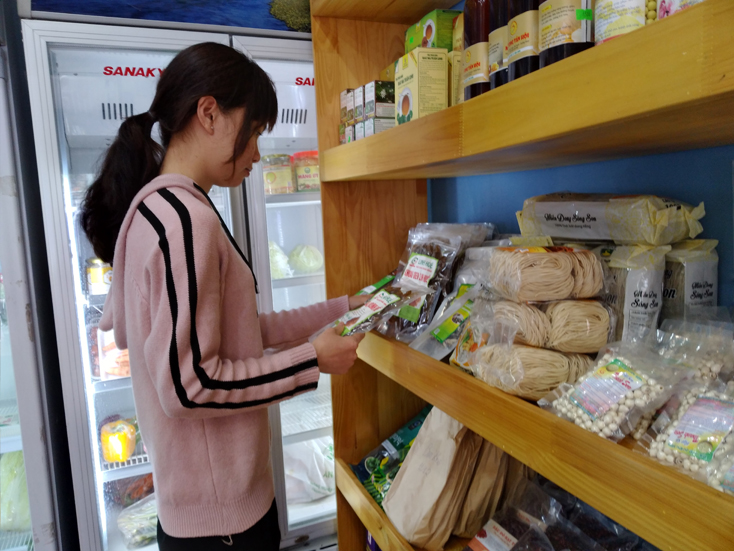 Với nhiều nỗ lực, các sản phẩm OCOP của HTX sản xuất nấm sạch và kinh doanh nông nghiệp Tuấn Linh đã có mặt tại hệ thống các siêu thị lớn trong cả nước.