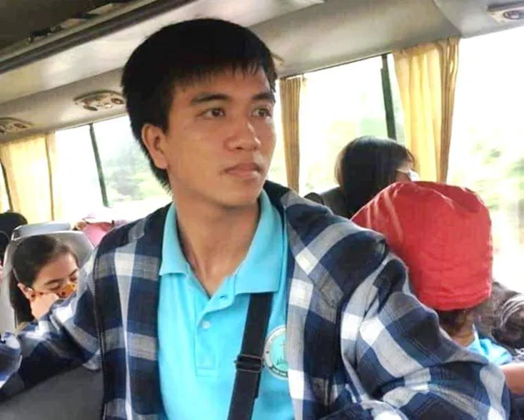 Sinh viên Nguyễn Văn Nhã quên mình cứu bạn. Ảnh: baochinhphu.vn
