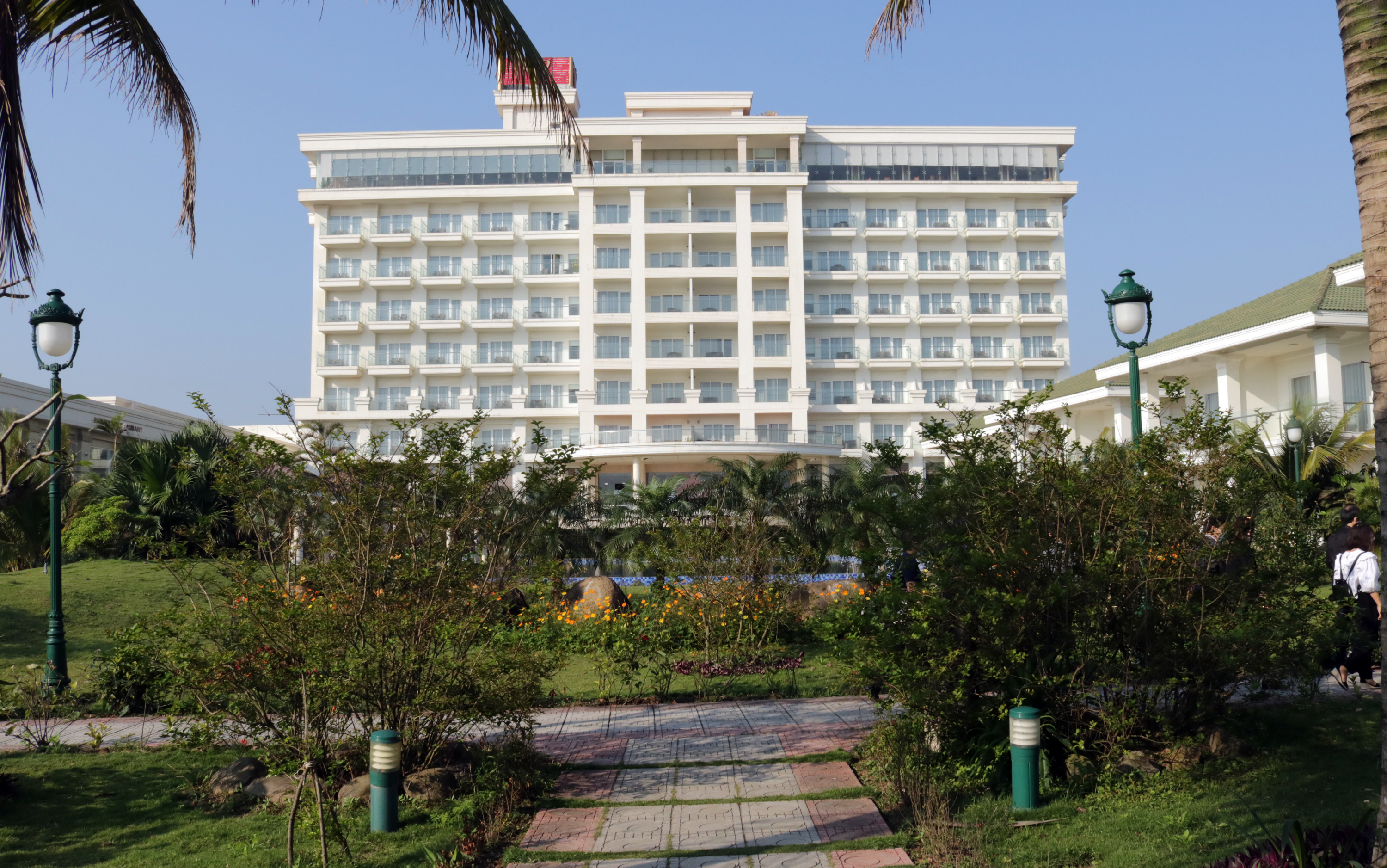 Khách sạn Gold Coast Hotel Resort & Spa vắng khách do ảnh hưởng bởi dịch bệnh Covid-19.