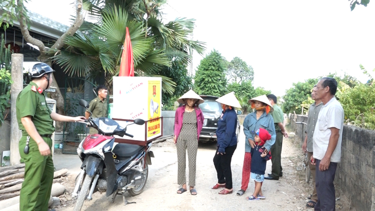 Nhờ tuyên truyền qua tiếng loa an ninh, ý thức cảnh giác với các loại tội phạm của quần chúng nhân dân được nâng lên rõ rệt.