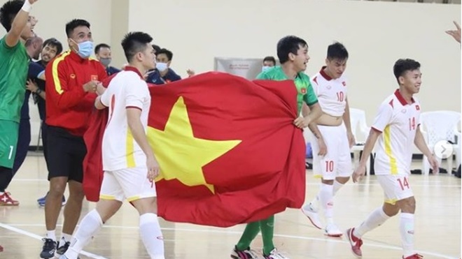  Tuyển Futsal Việt Nam giành quyền dự World Cup Futsal lần thứ 2 trong lịch sử