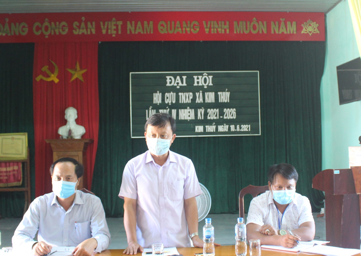 Đồng chí Mai Văn Minh phát biểu kết luận tại buổi làm việc