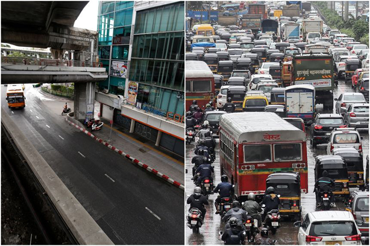 Giữa sóng dịch Delta, phố xá Thái Lan vắng lạnh, Ấn Độ tái diễn tắc đường