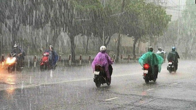  Bắc Bộ có mưa rào và dông
