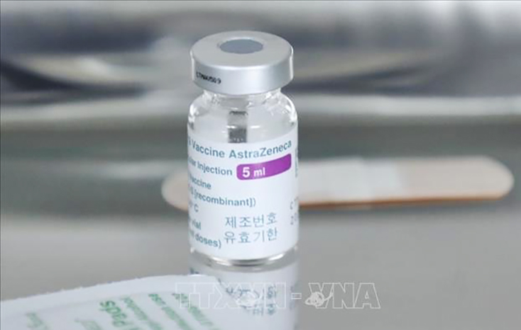 Vaccine phòng COVID-19 của AstraZeneca. Ảnh: Minh Quyết/TTXVN