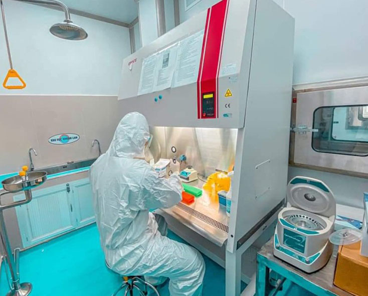 Bệnh viện hữu nghị Việt Nam-Cu Ba Đồng Hới: Triển khai kỹ thuật xét nghiệm sàng lọc SARS-CoV-2
