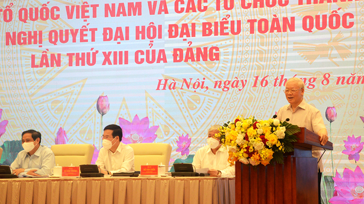 Tổng Bí thư Nguyễn Phú Trọng: Cần quan tâm lợi ích thiết thực của người dân