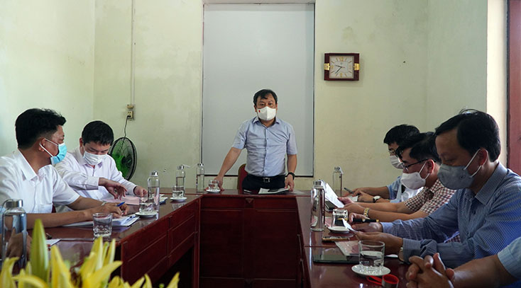 Đồng chí Bí thư Tỉnh ủy kết luận tại buổi  làm việc với huyện Bố Trạch và Công ty TNHH MTV KTCTTL Quảng Bình.
