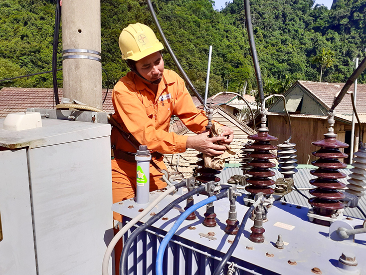  Toàn tỉnh hiện có 126/128 xã đạt tiêu chí điện theo Chương trình mục tiêu quốc gia xây dựng nông thôn mới.