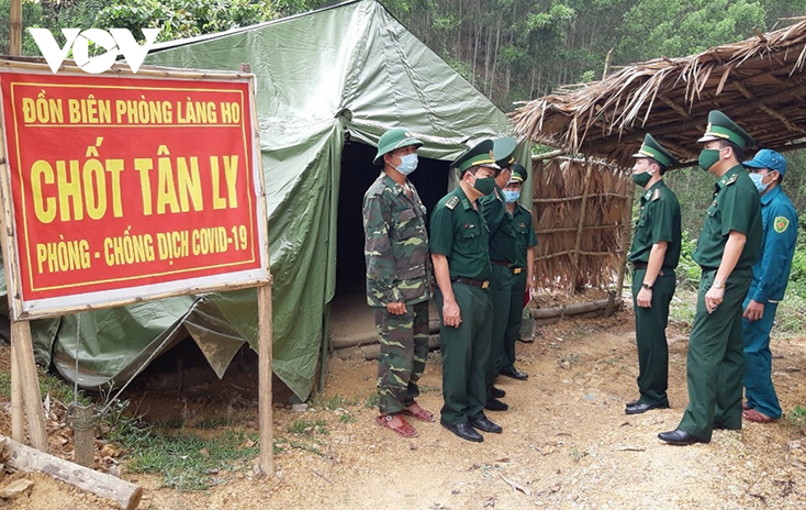 Một chốt kiểm soát ngăn chặn xuất nhập cảnh trái phép của bộ đội biên phòng tỉnh Quảng Bình (Ảnh: Thanh Hiếu)
