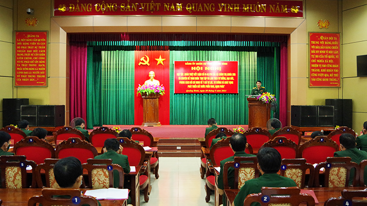 Quang cảnh hội nghị.