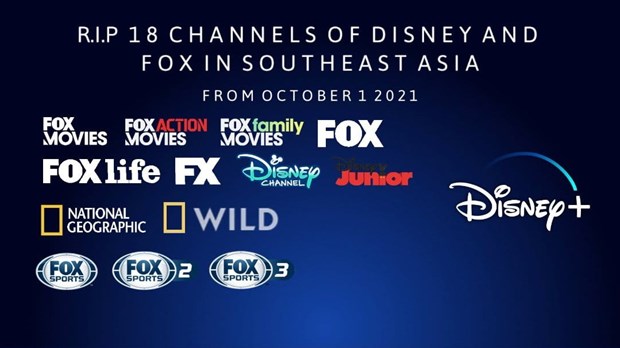 14 kênh truyền hình nước ngoài sẽ dừng phát sóng tại Việt Nam từ 1-10