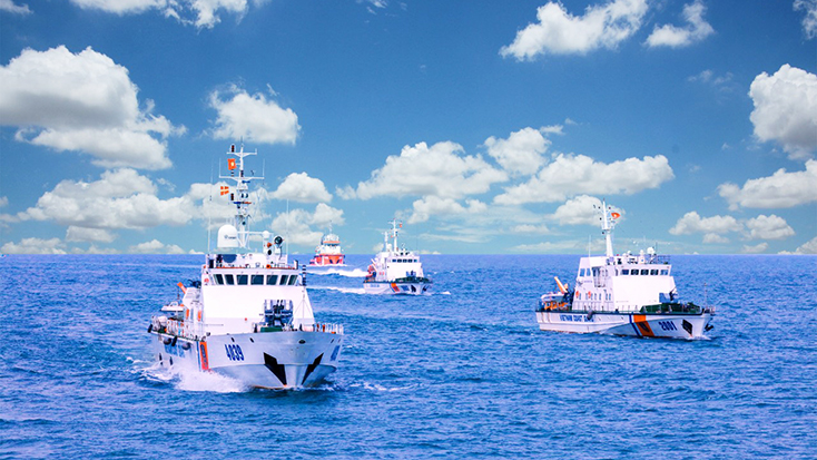 Luật Cảnh sát biển Việt Nam quy định cụ thể những hoạt động của Cảnh sát biển