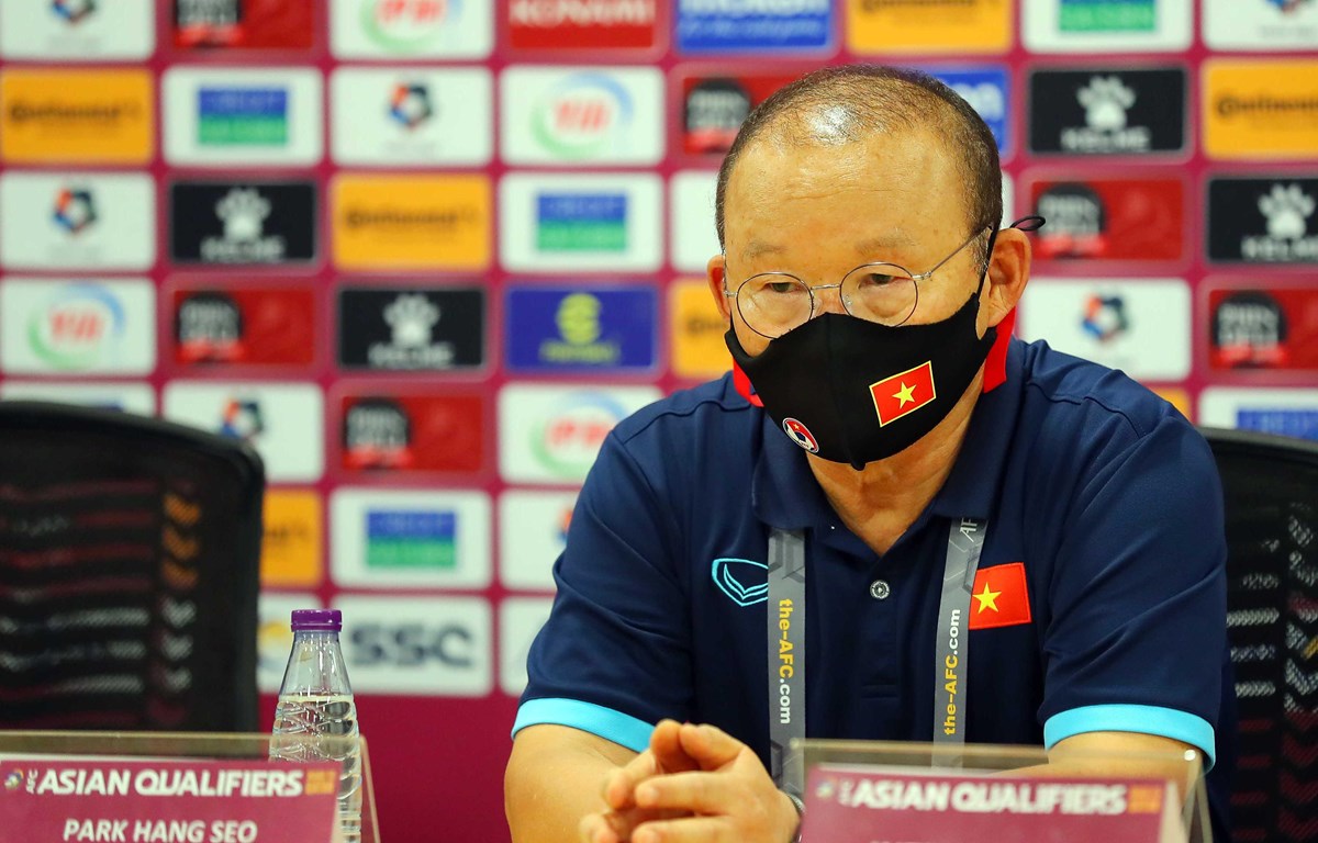 Huấn luyện viên Park Hang-seo cho rằng tuyển Việt Nam đã có thể ghi thêm bàn trước Saudi Arabia. (Ảnh: VFF)