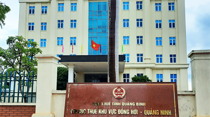 Trụ sở Chi cục Thuế khu vực Đồng Hới - Quảng Ninh.