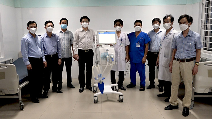 Các máy thở hiện đại góp phần nâng cao hiệu quả trong điều trị bệnh nhân nhiễm SARS Cov-2.