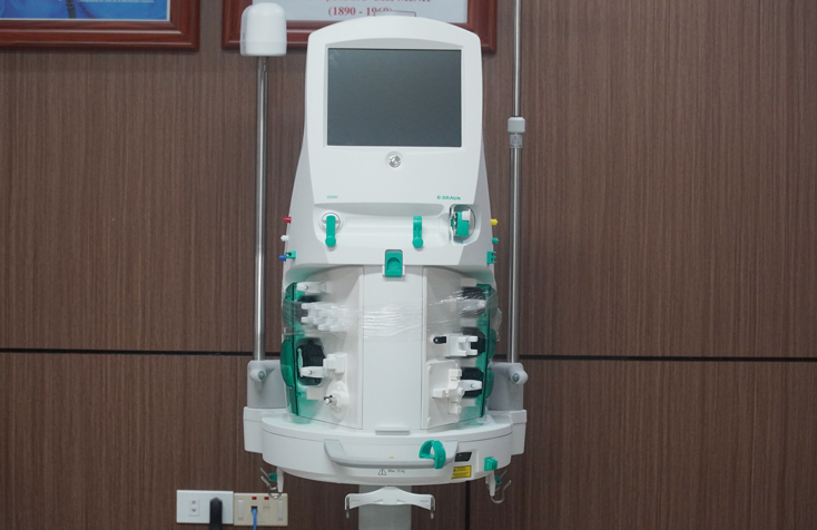 Với việc được tăng thêm hệ thống máy lọc máu liên tục sẽ giúp bệnh nhân Covid-19 nặng sớm bình phục.