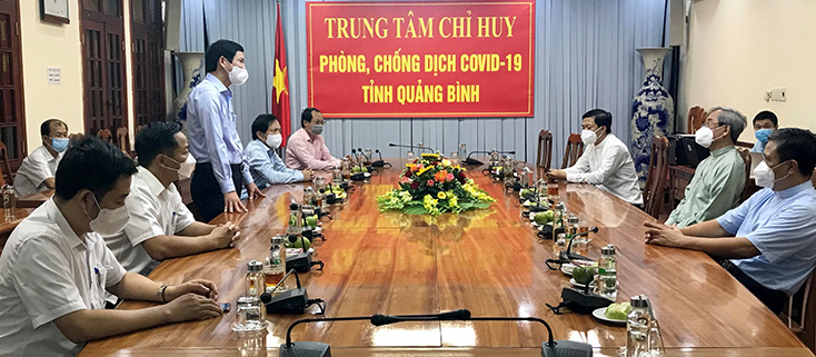 Đồng chí Phó Chủ tịch UBND tỉnh Hồ An Phong phát biểu gửi lời cảm ơn Tòa Giám mục Giáo phận Hà Tĩnh.