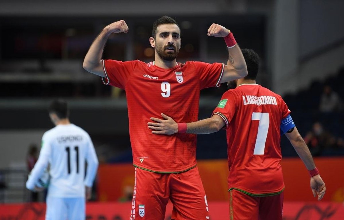 Iran là đội bóng châu Á duy nhất góp mặt ở vòng tứ kết FIFA Futsal World Cup 2021. (Ảnh: Getty Images)