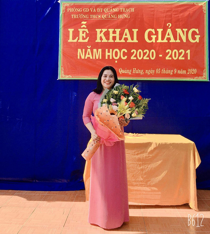 Cô giáo Phạm Thị Hải Yến.