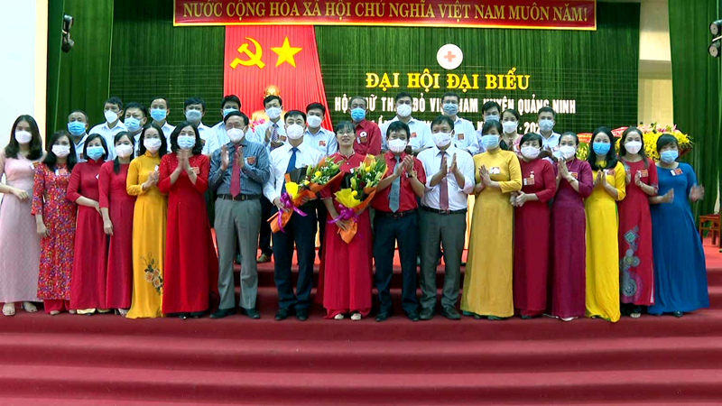 Đại hội đại biểu Hội Chữ thập đỏ huyện Quảng Ninh lần thứ VII, nhiệm kỳ 2021-2026