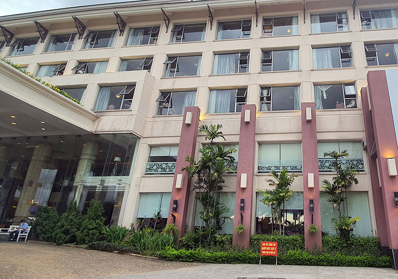 Khách sạn Sài Gòn - Quảng Bình được sử dụng làm KCLTT