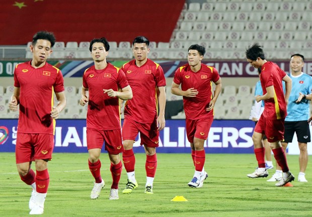  Đội tuyển Việt Nam đã sẵn sàng cho trận gặp Trung Quốc. (Ảnh: VFF)