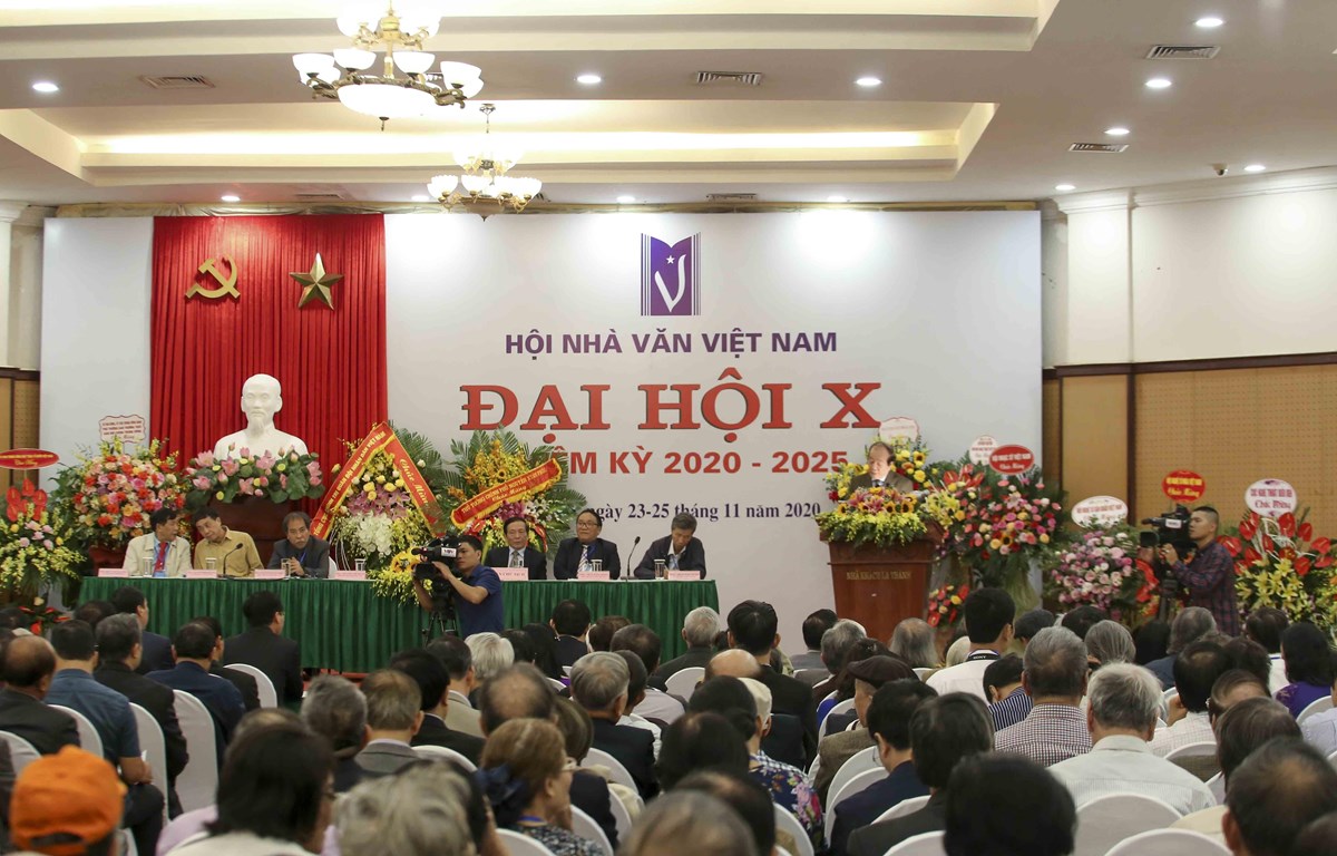  Hội nhà văn Việt Nam tổ chức Đại hội X (nhiệm kỳ 2020-2025) ngày 24-11-2020