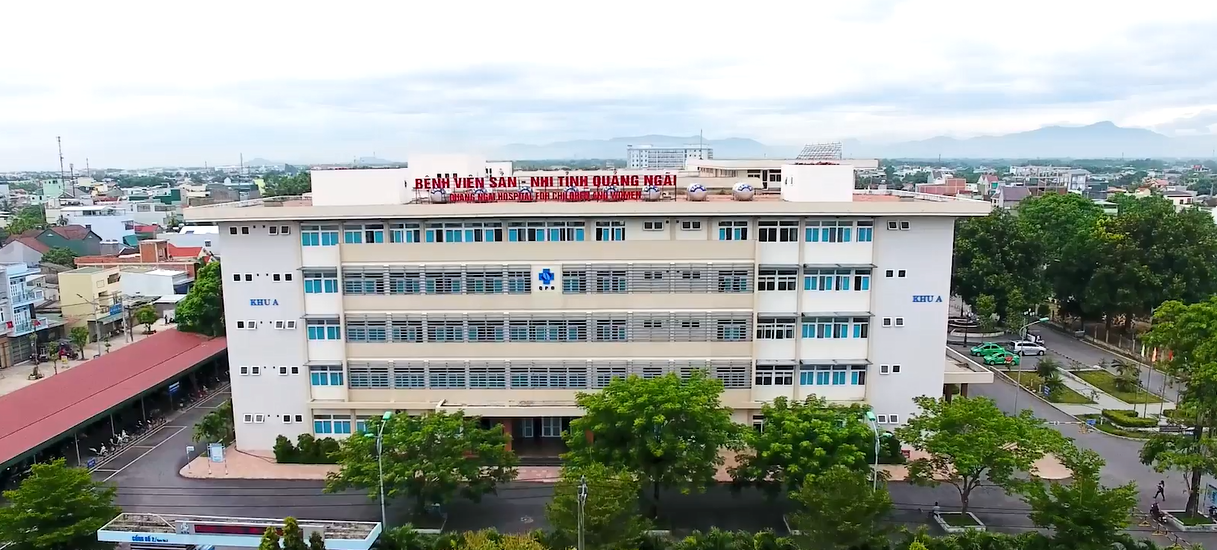  Bệnh viện Sản - Nhi tỉnh Quảng Ngãi, nơi chị Võ Thị Hài sinh con.
