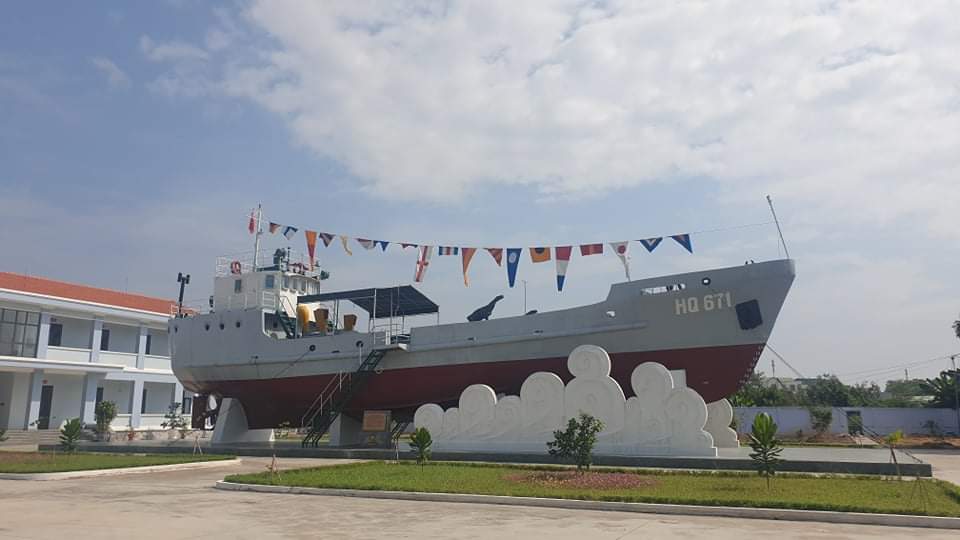Bảo vật Quốc gia, tàu HQ-671 trưng bày tại Bảo tàng Hải quân