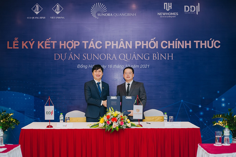 Lễ ký kết Hợp tác phân phối chính thức Dự án Sunora Quảng Bình