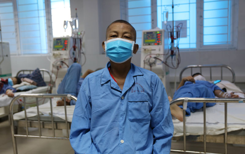 Bệnh nhân Nguyễn Văn Phước gửi lời cảm ơn sâu sắc nhất đến các đồng chí lãnh đạo tỉnh và đặc biệt là các y bác sỹ Bệnh viện Trung ương Huế, Bệnh viện ĐKKVBQB. 