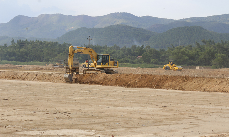 Một dự án quy hoạch đất ở huyện Tuyên Hóa đang được đẩy nhanh tiến độ, nhằm tạo ra nguồn thu cho ngân sách.