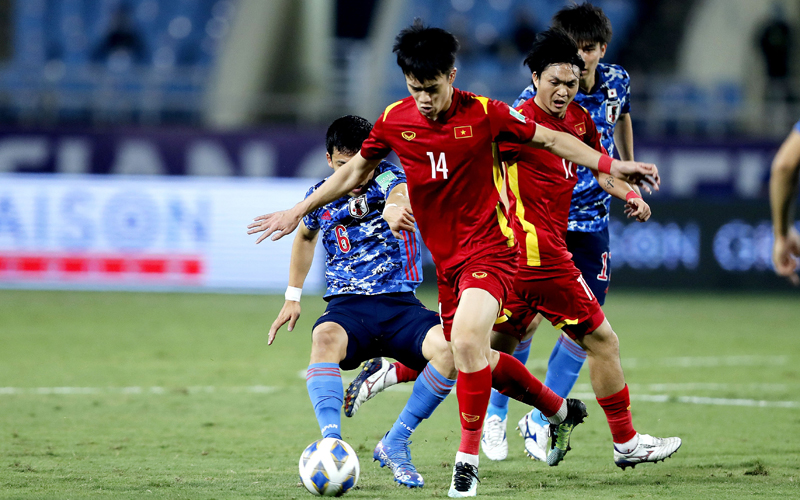 Trong thất bại, Đội tuyển Việt Nam vẫn cho thấy khát vọng chiến thắng