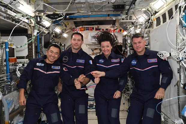 Bốn phi hành gia sắp trở về Trái Đất. (Nguồn: NASA)